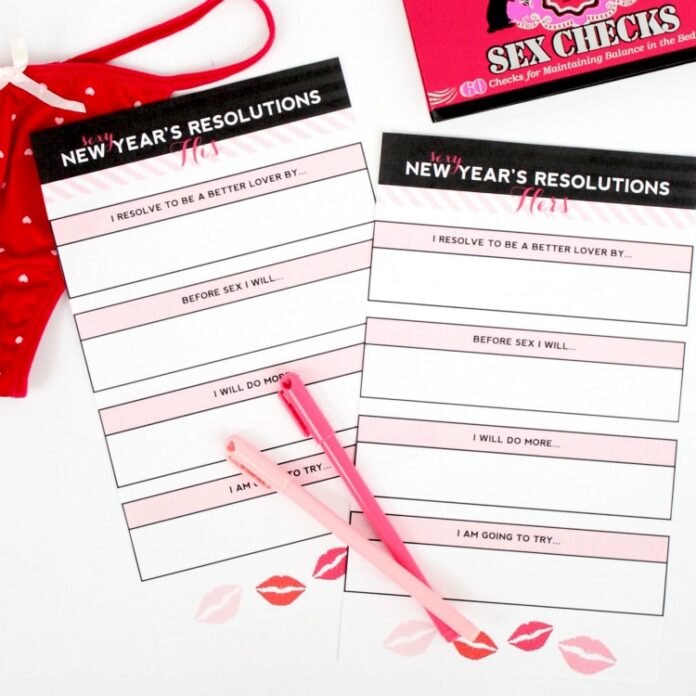 The Best SEXY New Year's Resolution Ideas (24 to try!)