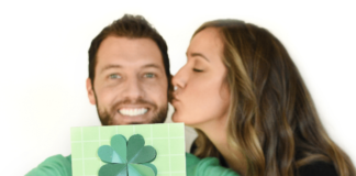 Kiss Me; I'm Irish Printable Kissing Games for Couples