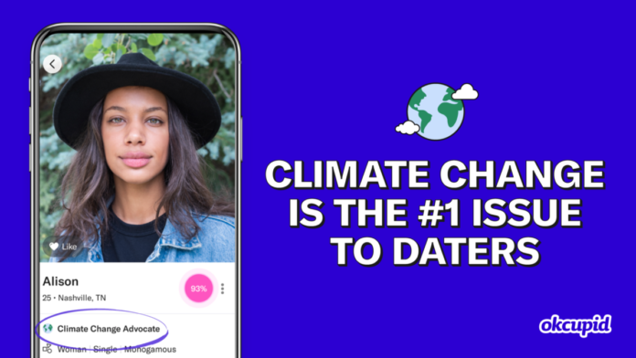 Climate change is the #1 issue to daters in 2022 | by OkCupid | Apr, 2022