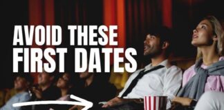 places you should never go on a first date