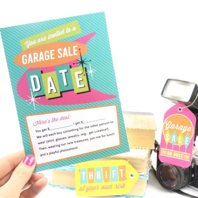 Flirty Summer Couples Activity: A Garage Sale Date