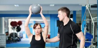 woman improving herself on doing some exercise to make her boyfriend get more attracted to her