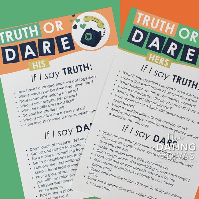 32 Fun Truth or Dare Questions for Couples |The Dating Divas