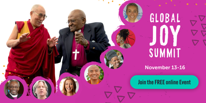 FREE Global JOY Summit! Dalai Lama, Desmond Tutu and More…