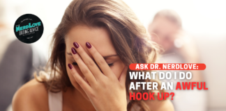 What Do I Do After An Awkward Hook Up?