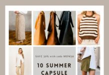 10 Summer Capsule Wardrobe Essentials From Able