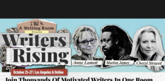 Join the Writers Rising Retreat – with Anne Lamott, Cheryl Strayed & others!