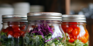easy mason jar salad